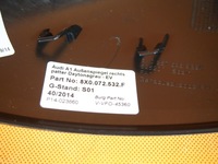 фото thumb №15, Audi a1 s1 8x корпуса зеркал оригинал новое комплект 8x0072531f / 8x0072532f