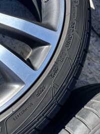 фото thumb №13, Tiguan 5n рестайлінг диски  алюмінієві диски диски 19" dunlop шини 255/40/19 літні