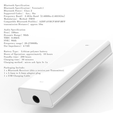 Wzmacniacz słuchawkowy Bluetooth