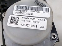 фото thumb №6, Audi a6 s6 c7 4g 2011 левая сторона pas безопасности сиденье заднего