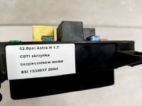 фото thumb №9, Opel astra 3 iii h 1.7 cdti коробка запобіжників bsi 1534937