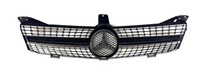 фото thumb №3, Mercedes cls w219 c219 04- przedlift решётка радиатора решётка радиатора diamond молдинг czarna