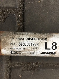 фото thumb №3, Smart forfour 2015- привідний вал lp 453 1.0 бензин