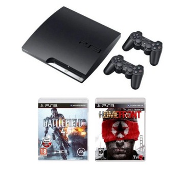 Konsola Sony Playstation 3 Slim 320 GB PS3 Gry Wojenne