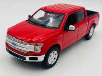 Ford F-150 Lariat Crew Cab '19 1:27 модель Motormax 79363 красный