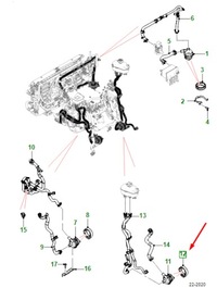 фото thumb №1, Jaguar i-pace x590 rear правый охлаждающая жидкость насос изолятор j9d1108 original