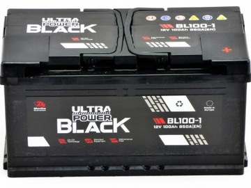 Аккумулятор Ultra Power BLACK 100Ач 850А УКРАИНСКИЙ