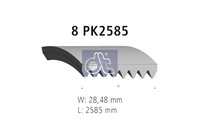 фото thumb №1, Dt spare parts ремень клиновой mercedes atego atego 2 axor axor 2