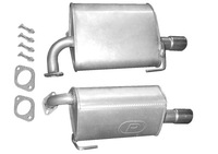 фото thumb №1, Subaru outback 2.5 / 3.0 / 2.0d dwa глушники кінцеві + прокладки + гвинти