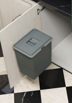 Kosz na śmieci Easy pojemnik segregator na drzwi szafki 24l Elletipi