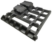 фото thumb №6, Пенополистирол пена вкладыш багажника vw id. buzz 1t5864469f nowa оригинальная