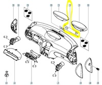 фото thumb №7, Пробки заглушки панелі renault laguna ii 7701206678