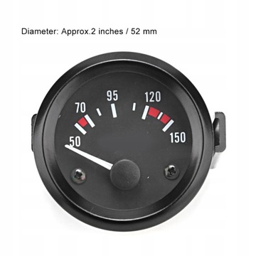 ЧАСЫ 52MM - ТЕМПЕРАТУРА МАСЛА - ИНДИКАТОР