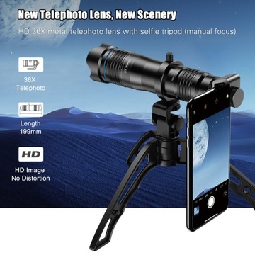Объектив для камеры телефона APEXEL 36X HD