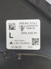 фото thumb №12, Лампы левая правая полный led porsche macan 2022 95b рестайлинг идеально