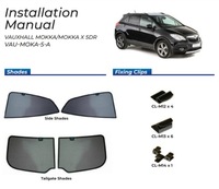 фото thumb №15, Шторки opel mokka 2012-2020 защита шторка солнцезащитные