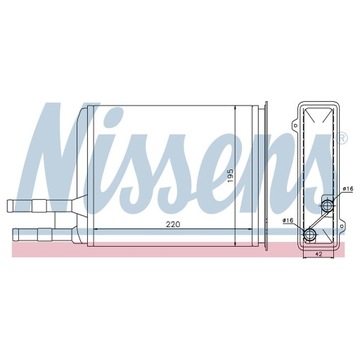 фото thumb №8, Nissens 73984 теплообменник тепло, отопление интерьера