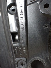 фото thumb №14, Дверь правые перед audi a8 s8 d3 5.2 4e0831420 версия короткая