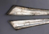 Mercedes-benz w115 1971 накладки кровельные передние l i p в Украине, фото thumb