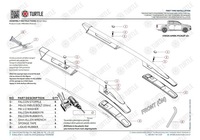 фото thumb №6, Рейлінги дахові falcon сріблястий volkswagen amarok 2010-2021