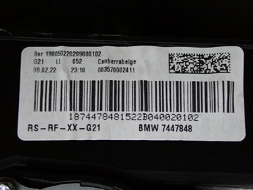 фото thumb №8, Люк панорама комплектный bmw 3 g21 универсал 22r