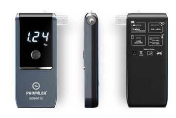 Алкотестер PROMILER iSOBER 30 — точность в 2 раза выше!