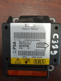 фото thumb №1, Модуль подушка безпеки citroen c3 9651927380