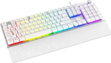 Krux Frost Silver RGB Gaming Keyboard