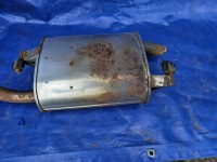 Toyota corolla e12 1.6 гасник кінцевий 10d04 Оригінал, фото thumb