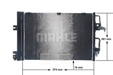 фото thumb №12, Конденсатор кондиціонера opel astra h 1,4-1,8b kpl з осушувач