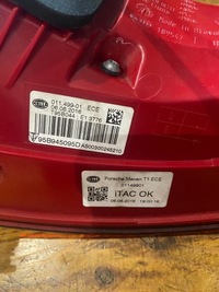 фото thumb №7, Porsche macan 14- лампа левый задняя 95b945095d