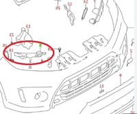 фото thumb №13, Направляющая кронштейн бампера rh vitara iii 71733-54p00