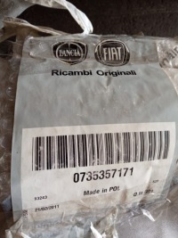 фото thumb №9, Бампер перед fiat panda противотуманные фары 735357171