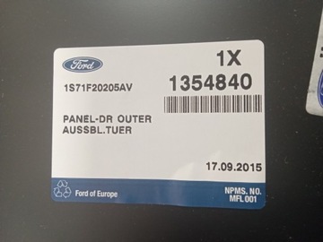 фото thumb №3, Плита двері передніх лівих ford mondeo mk3