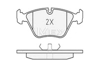 фото thumb №1, Meyle гальмівні колодки гальмівні bmw перед e32 e34 meyle