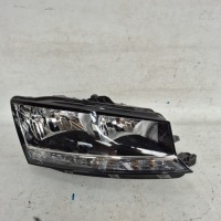 Купить Skoda fabia 3 6v рестайлинг  18- фара правый  перед передняя обычная + led, фото thumb