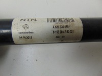 Привідний вал права перед mercedes vito 639 2.2 cdi 4motion 4x4 автоматична коробка передач a6393300801 Зі Шроту, фото thumb