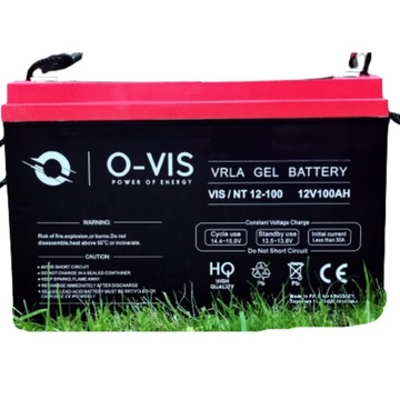 ГЕЛЕВЫЙ аккумулятор 12В 100Ач ИБП GEL OVIS VOLT CAMERA YACHT LODŹ склад UPS