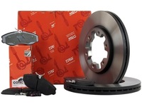 фото thumb №2, Trw гальмівні диски + гальмівні колодки перед nissan terrano ii r20