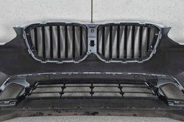 фото thumb №9, Бампер перед bmw x3 g01 lci рестайлинг a96 цвет минерально-белый