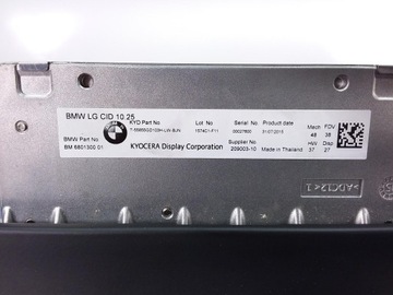 фото thumb №5, Bmw 7 g11 g12 дисплей екран cid 10.25 6801300