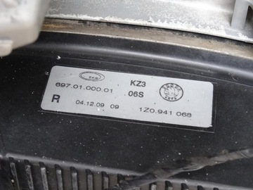 фото thumb №13, Skoda octavia ii vrs рестайлинг 08-12 бампер перед переднее света led комплектный