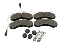 Купить Тормозные колодки тормозные nissan cabstar 2006- задний 2-датчики, фото thumb