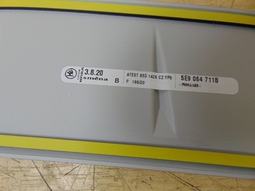 фото thumb №11, Планка накладка бампера зад skoda octavia iii