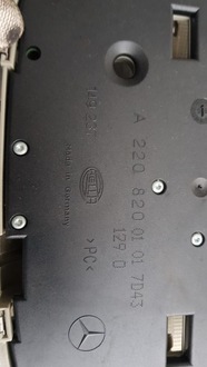 фото thumb №8, Mercedes w220 освітлення кабіни a2208200101