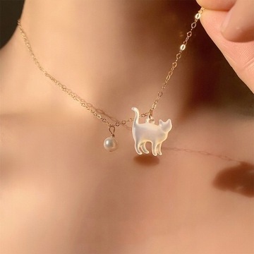 Ожерелье из кошачьего жемчуга