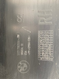 фото thumb №15, Молдинг порог bmw x5 правая 51777163556