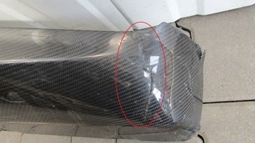 Передний спойлер BMW X6 F16 CARBON M Package