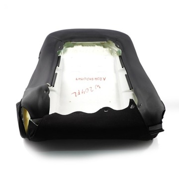 фото thumb №10, Mercedes w204 спинка сиденья левый перед чёрная искусственная кожа c-klasa