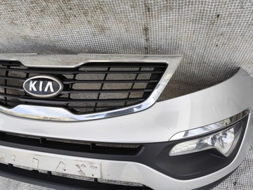 фото thumb №8, Kia sportage 3 iii 10-15 бампер переднє перед комплектний ідеальний стан 9s срібний